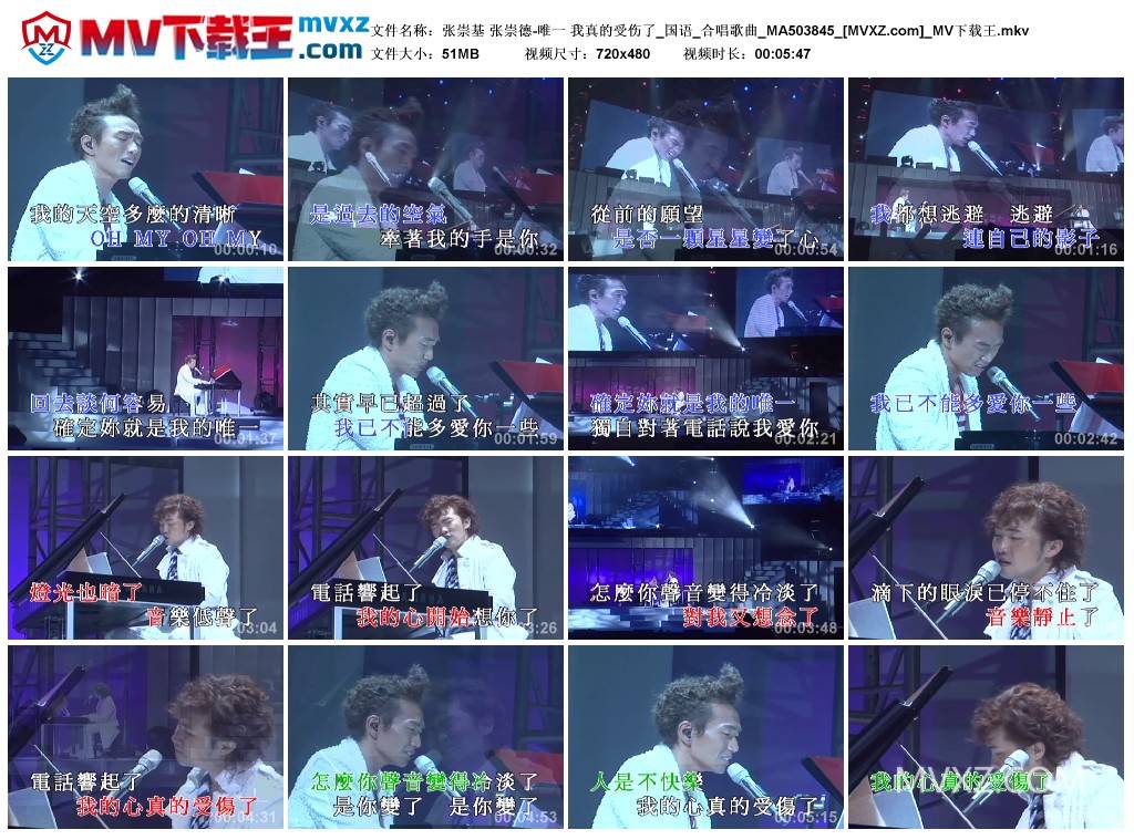 张崇基 张崇德-唯一 我真的受伤了_国语_合唱歌曲_MA503845